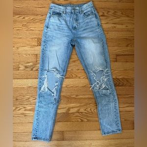american eagle, light wash
